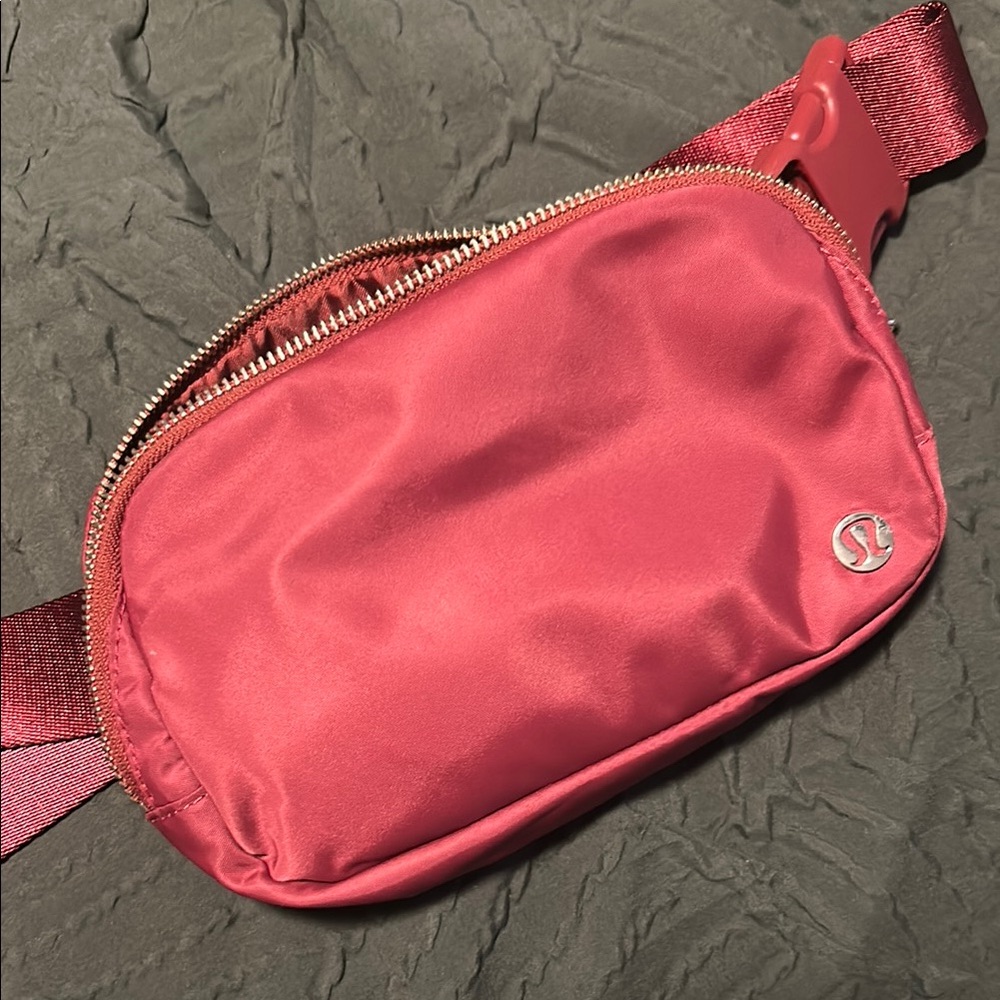 Lululemon Maroon Red Belt Bag